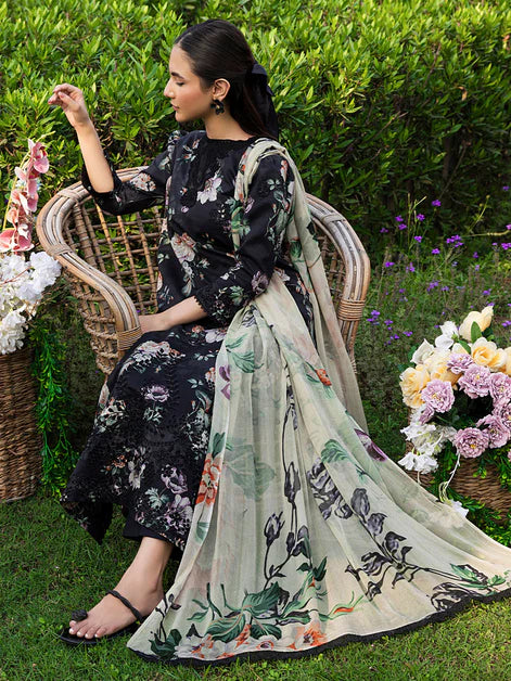 Blossom Summer Printkari Lawn Unstitched Collection 25