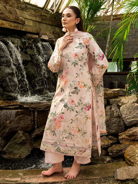 Blossom Summer Printkari Lawn Unstitched Collection 25
