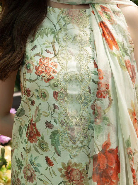 Blossom Summer Printkari Lawn Unstitched Collection 25