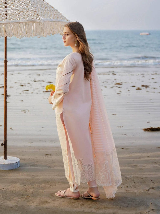 Aabyaan Saagar Luxury Festive Lawn Collection 2024 – ASRA (AF-07)