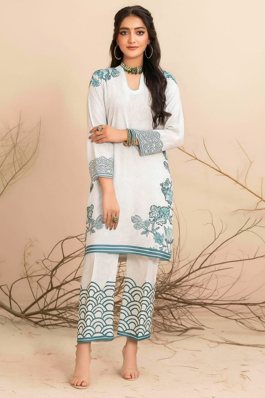 Stitched Printed Co-ord Set
