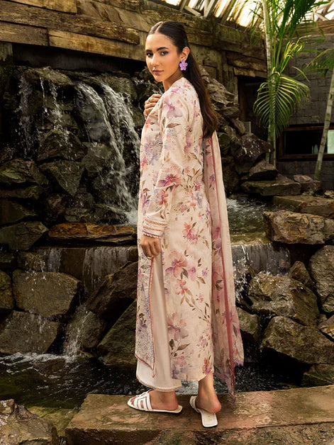 Blossom Summer Printkari Lawn Unstitched Collection 25