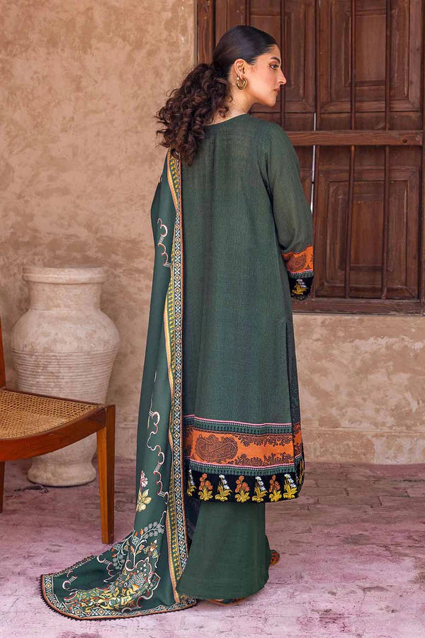 Unstitched Digital Printed Pashmina Salwar Kameez Suit Gul Ahmed AP-32027