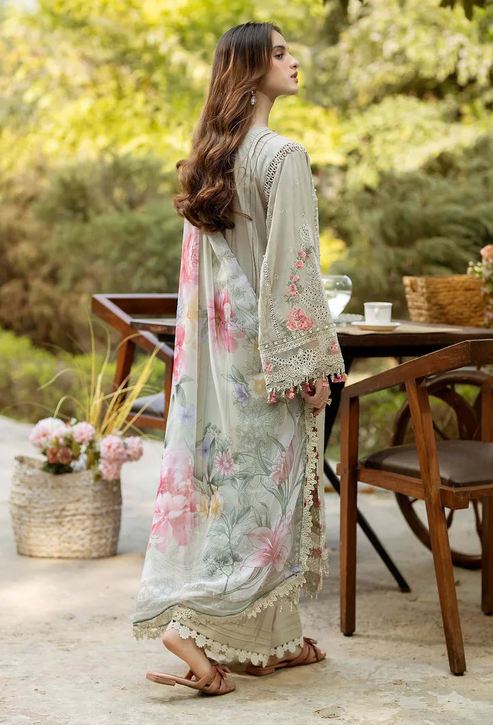 Adan Libas Gardenia Unstitched Lawn suits - D-2625