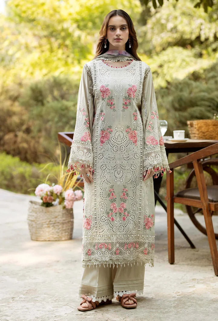 Adan Libas Gardenia Unstitched Lawn suits - D-2625