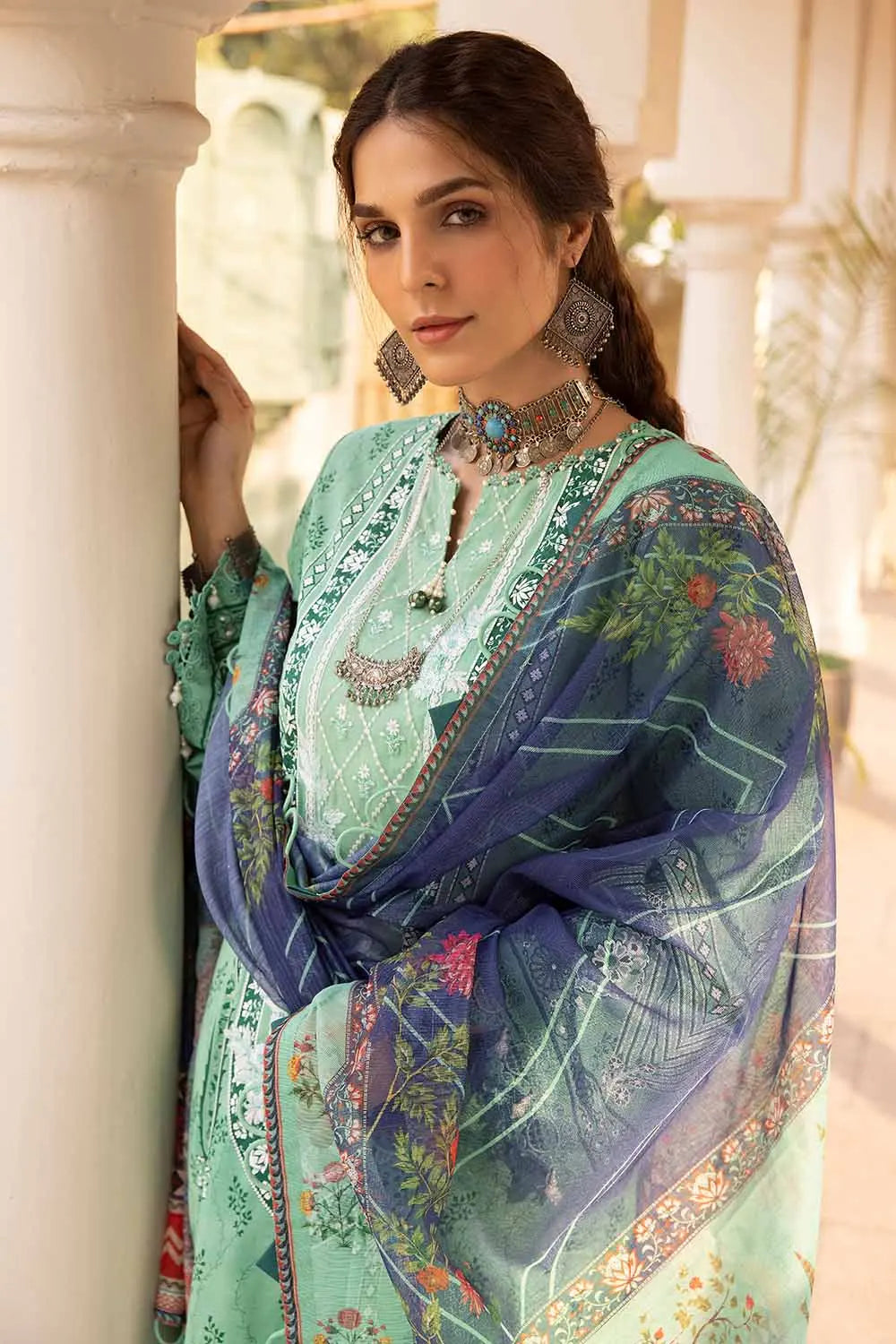 Gul Ahmed Embroidered Lawn Unstitched