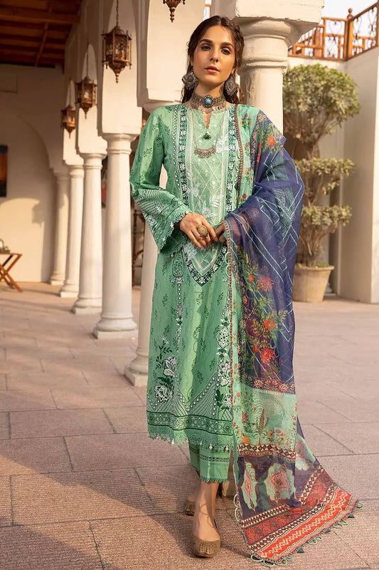 Gul Ahmed Embroidered Lawn Unstitched