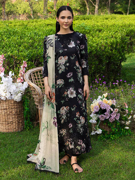 Blossom Summer Printkari Lawn Unstitched Collection 25