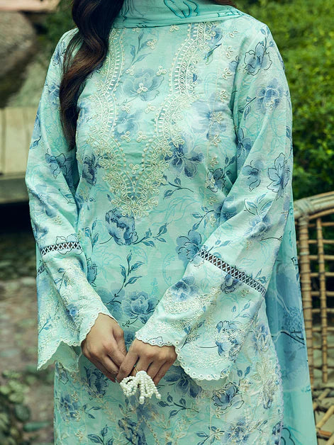 Blossom Summer Printkari Lawn Unstitched Collection 25