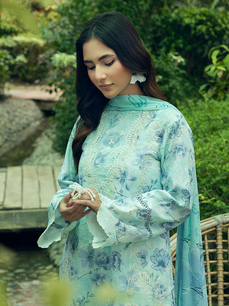 Blossom Summer Printkari Lawn Unstitched Collection 25
