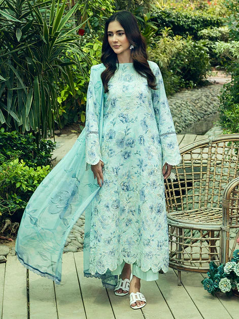 Blossom Summer Printkari Lawn Unstitched Collection 25