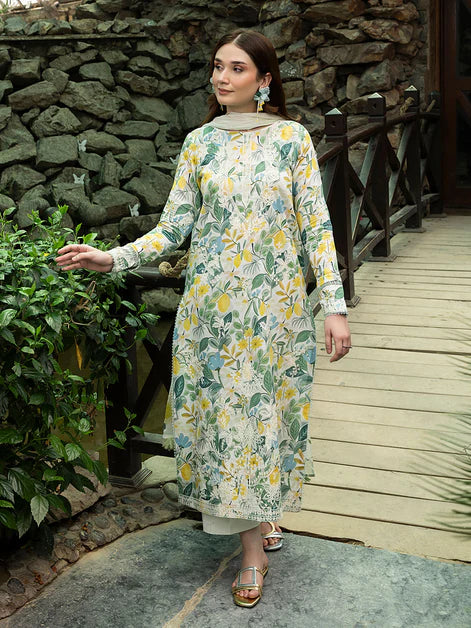 Blossom Summer Printkari Lawn Unstitched Collection 25