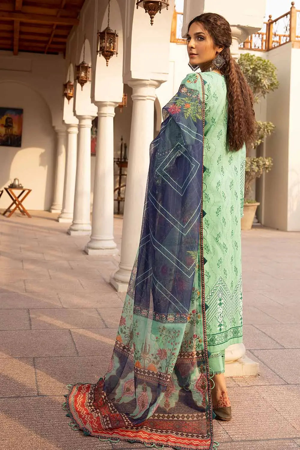 Gul Ahmed Embroidered Lawn Unstitched