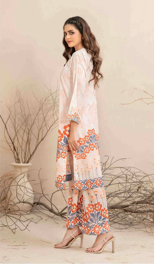 Azure Bloom – Premium Co-Ord Set
