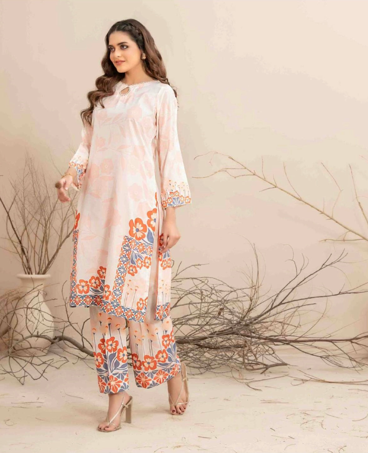 Azure Bloom – Premium Co-Ord Set