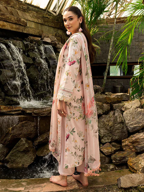 Blossom Summer Printkari Lawn Unstitched Collection 25