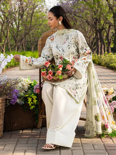 Blossom Summer Printkari Lawn Unstitched Collection 25