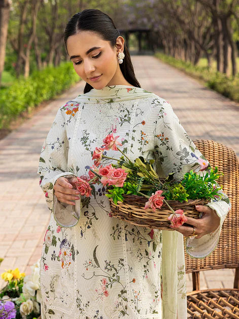 Blossom Summer Printkari Lawn Unstitched Collection 25