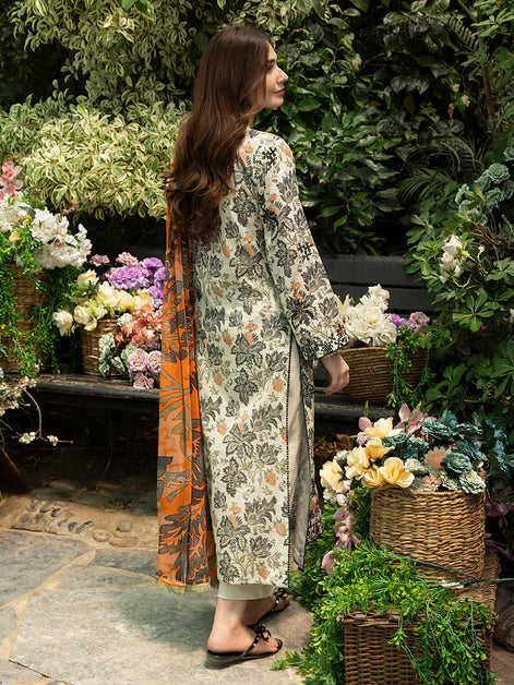 Blossom Summer Printkari Lawn Unstitched Collection 25