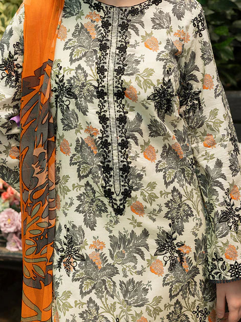 Blossom Summer Printkari Lawn Unstitched Collection 25