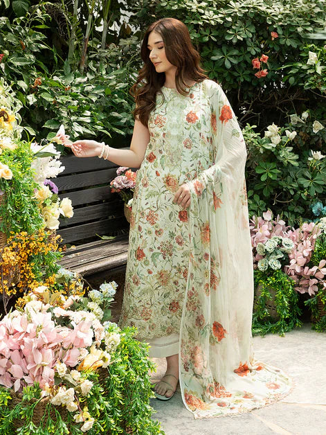 Blossom Summer Printkari Lawn Unstitched Collection 25